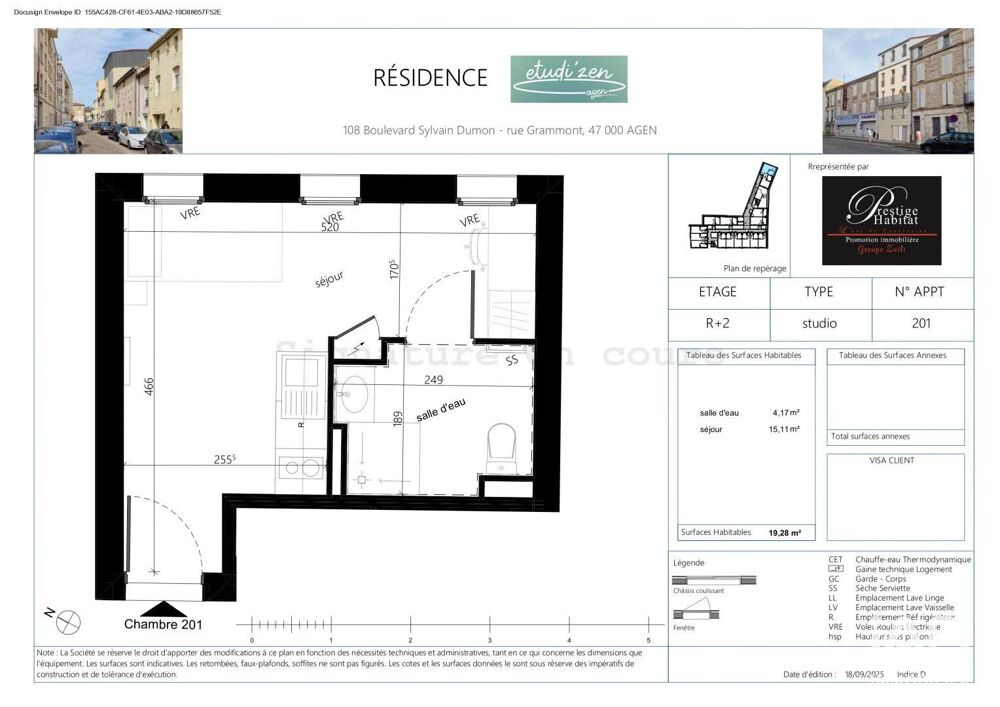 Vente Appartement 1 pièce