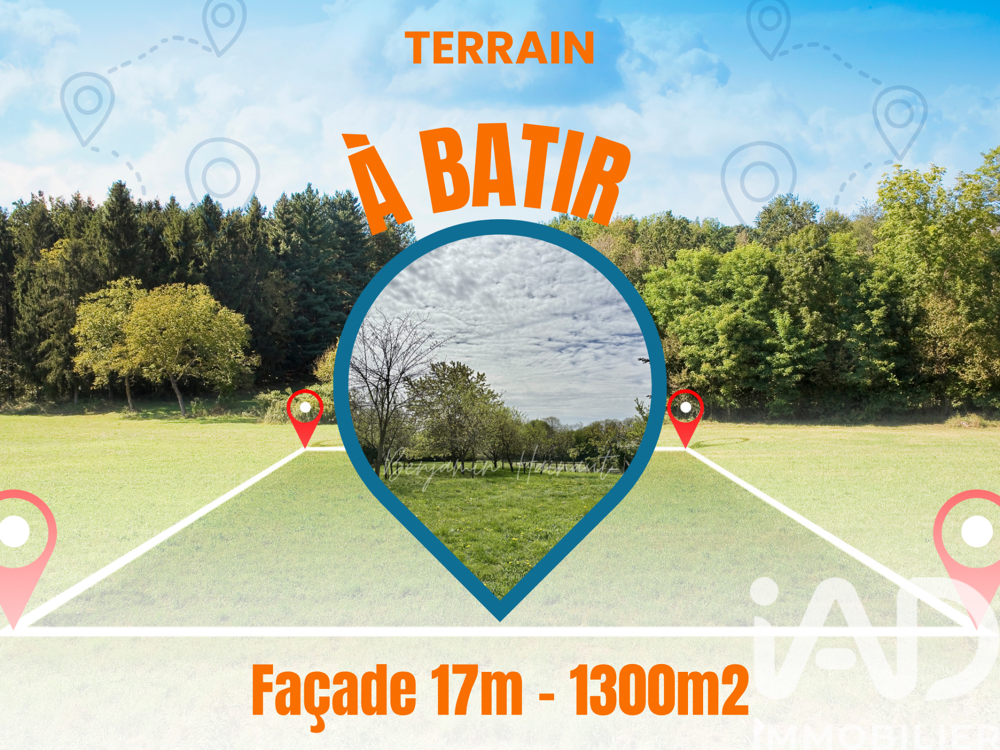 vente Terrain - 1333 m² La Ferté-Gaucher (77320)