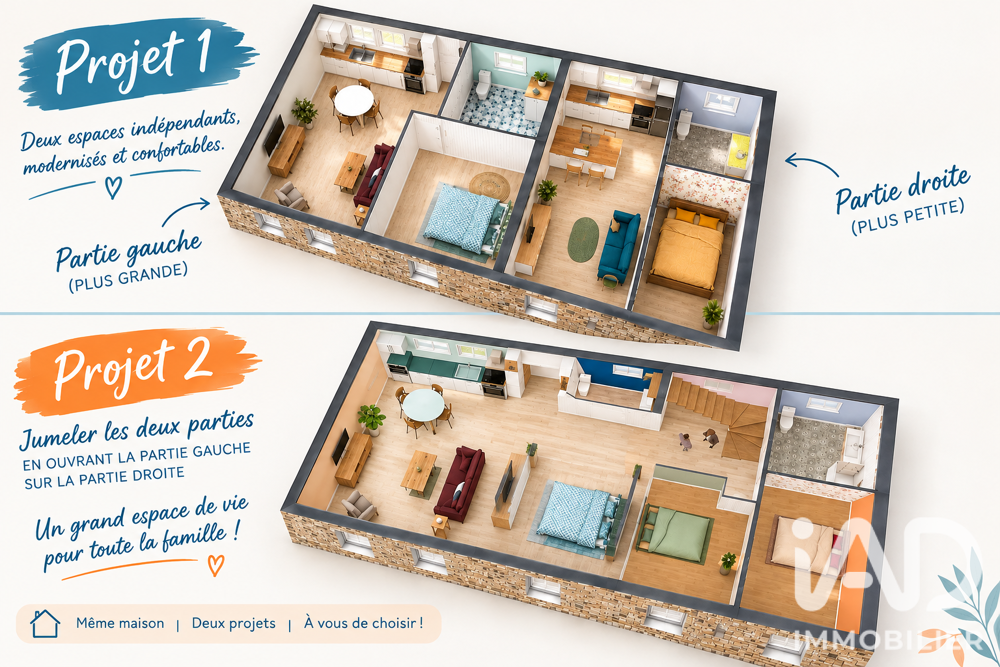 Vente Maison/villa 4 pièces