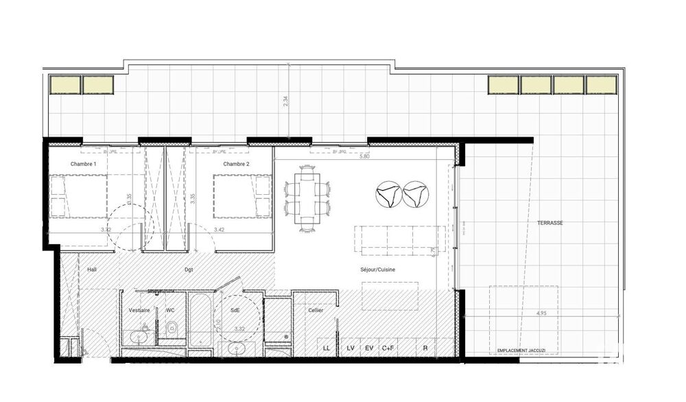 Vente Appartement 3 pièces