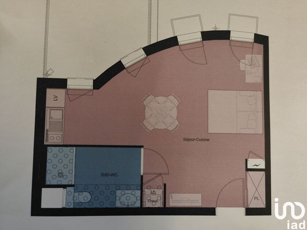 Vente Appartement 1 pièce