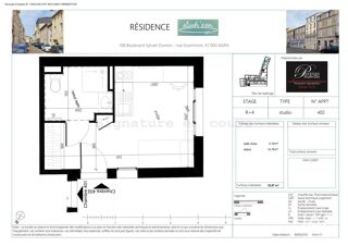  Appartement � vendre 1 pi�ce 19 m�