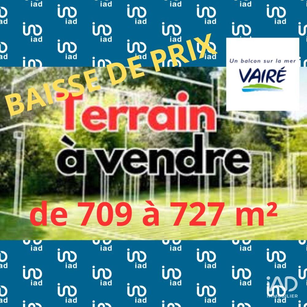 Vente Terrain Vente Terrain 727 m&sup2; Vairé