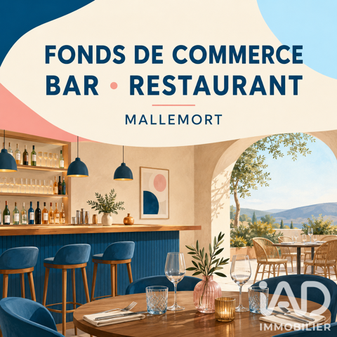 Vente Restaurant 271 m&sup2; 350001 13370 Mallemort