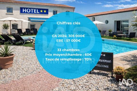   Vente Hôtel 2* 850 m&sup2; 