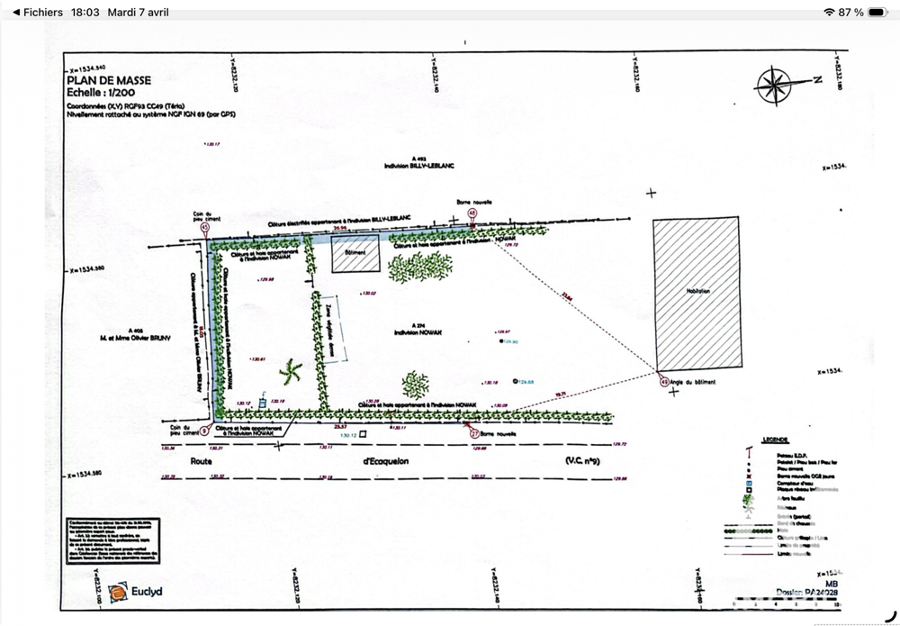 Vente Terrain Vente Terrain à bâtir 500 m&sup2; Thierville