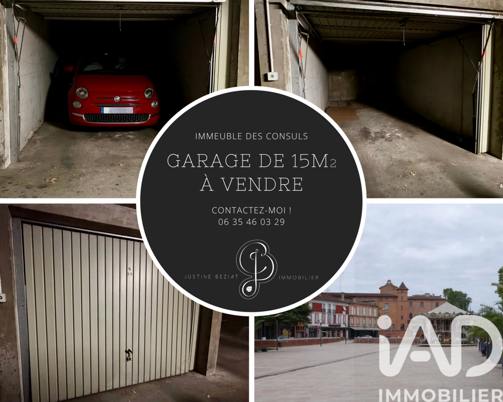 Vente Parking/Garage Vente Garage 15 m&sup2; Montauban