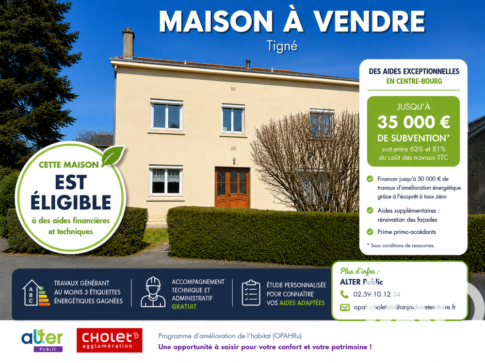 Vente Maison de village 5 pièces