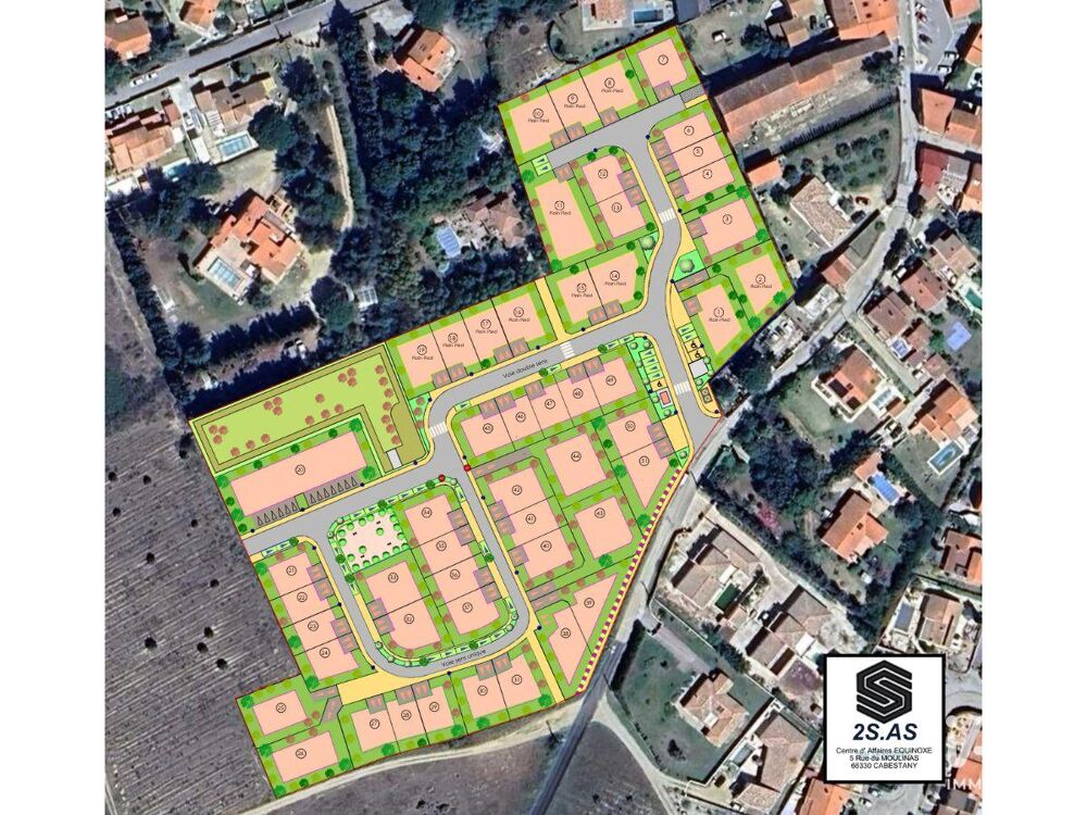 Vente Terrain Vente Terrain 410 m&sup2; Villemolaque