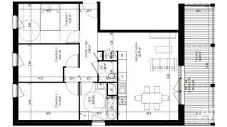  Appartement à vendre 4 pièces 78 m²