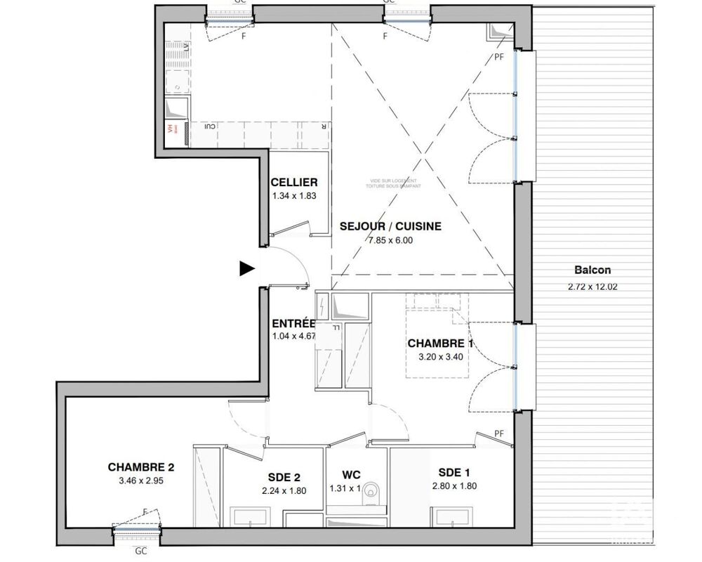 Vente Appartement Vente Appartement 3 pièces Montpellier