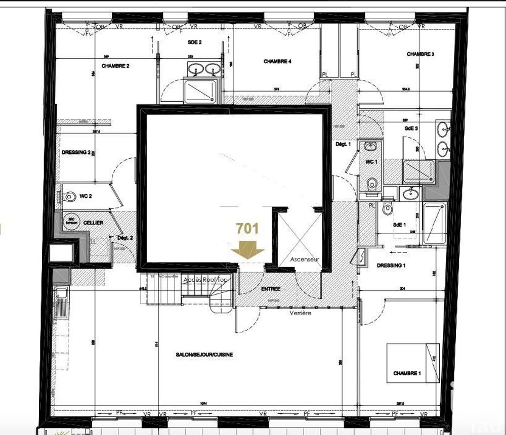 Vente Appartement 5 pièces