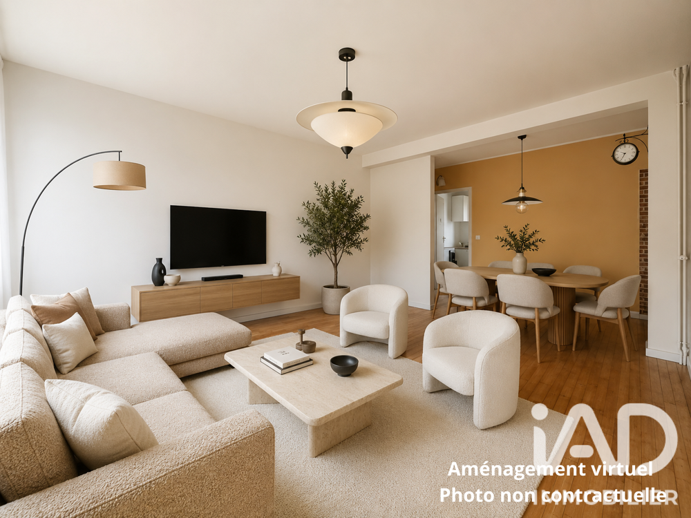 Vente Appartement 3 pièces