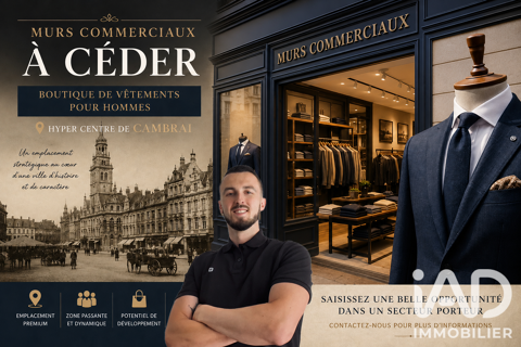Vente Boutique/Local commercial 140 m&sup2; 289200 59400 Cambrai