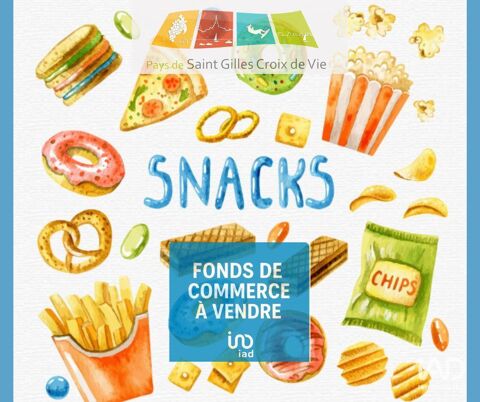 Vente Restauration rapide 60 m&sup2; 299900 85800 Saint-gilles-croix-de-vie