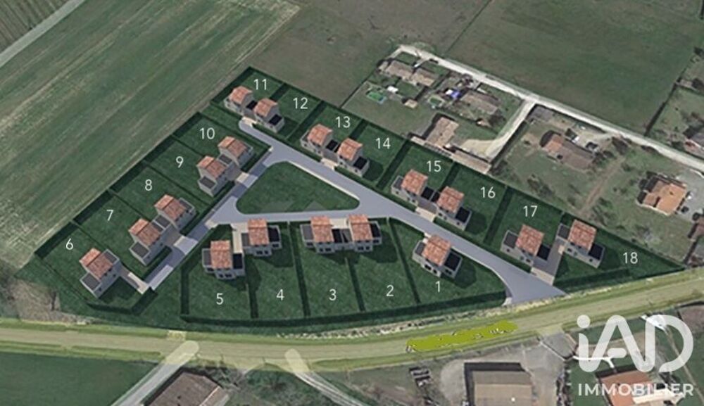 Vente Terrain Vente Terrain à bâtir 13 600 m&sup2; Fronton