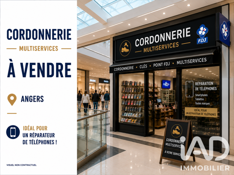 Vente Divers Commerces 70 m&sup2; 99000 49000 Angers