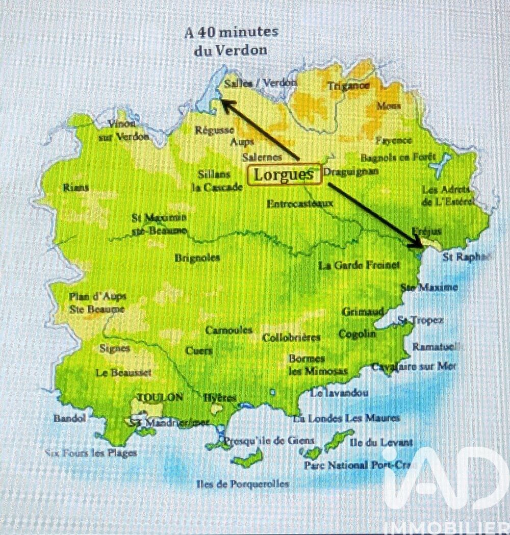 Vente Terrain Vente Terrain 6 725 m&sup2; Lorgues