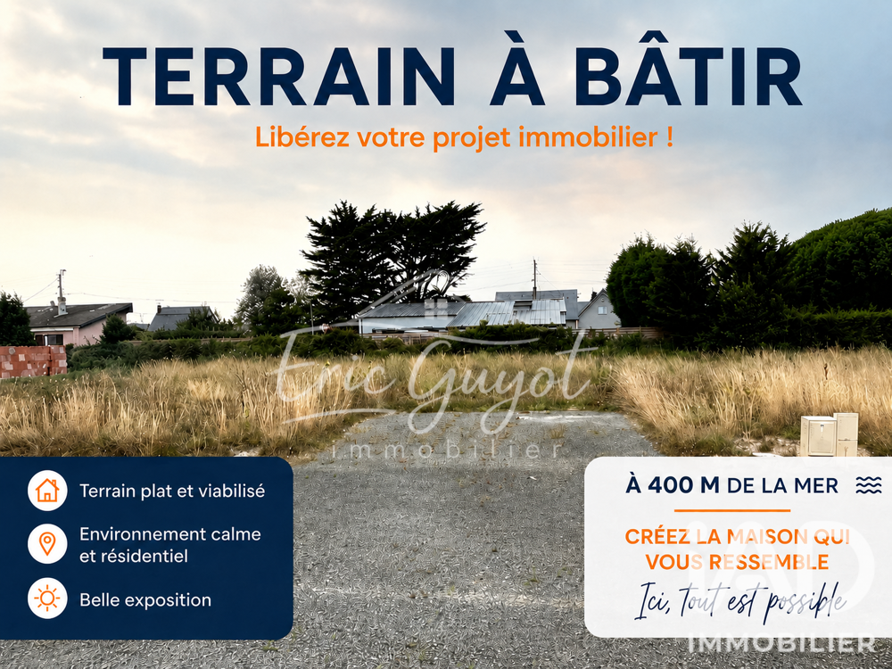 Vente Terrain Vente Terrain 541 m&sup2; Port-bail-sur-mer