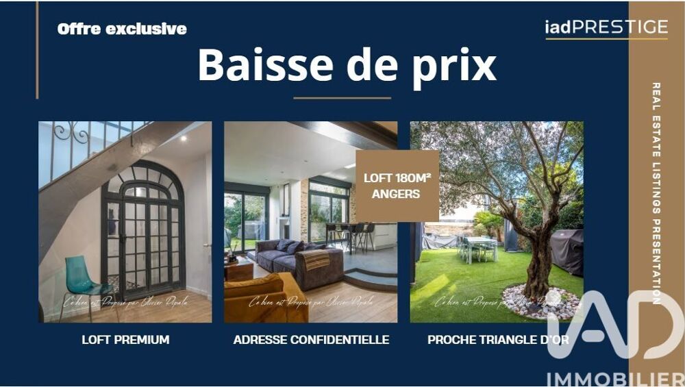 à vendre  Maison Angers (49100)