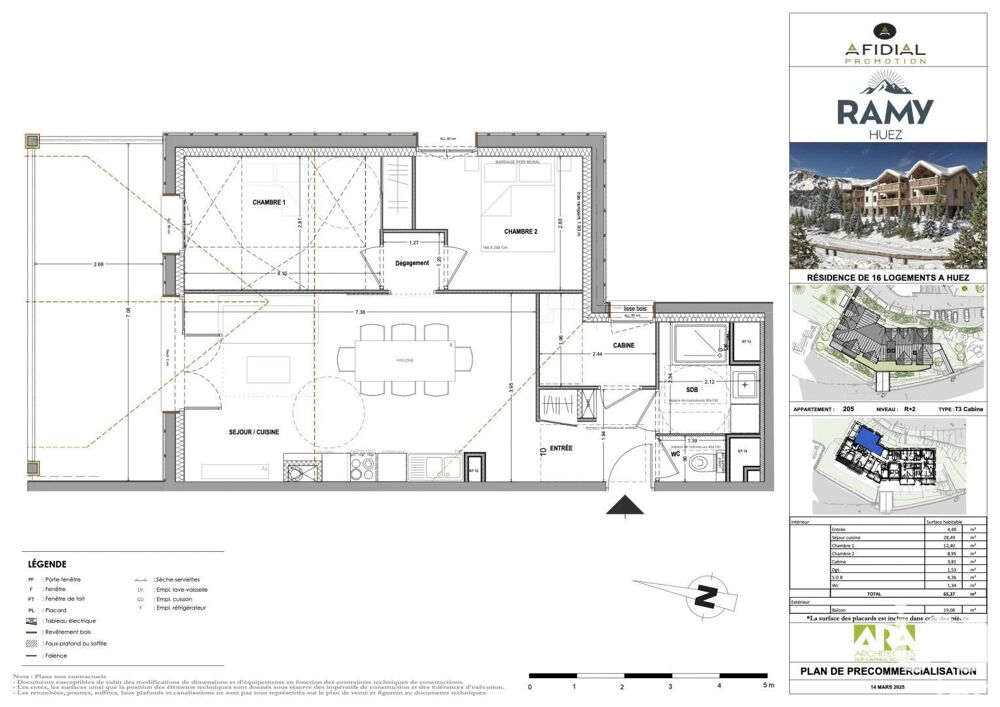 Vente Appartement Vente Appartement 3 pièces Huez