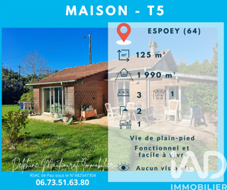  Maison � vendre 5 pi�ces 125 m�