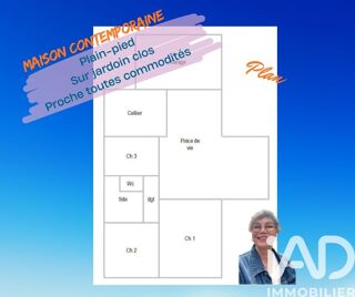  Maison à vendre 4 pièces 82 m²