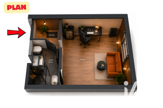  Appartement à vendre 1 pièce 16 m²