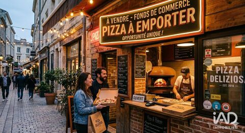 Vente Pizzeria 60 m&sup2; 123200 33600 Pessac