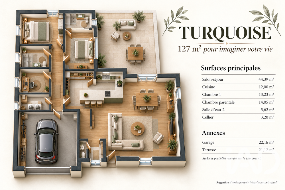 Vente Terrain Vente Terrain à bâtir 807 m&sup2; Volstroff