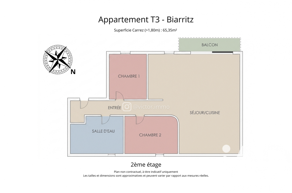 à vendre  Appartement Biarritz (64200)