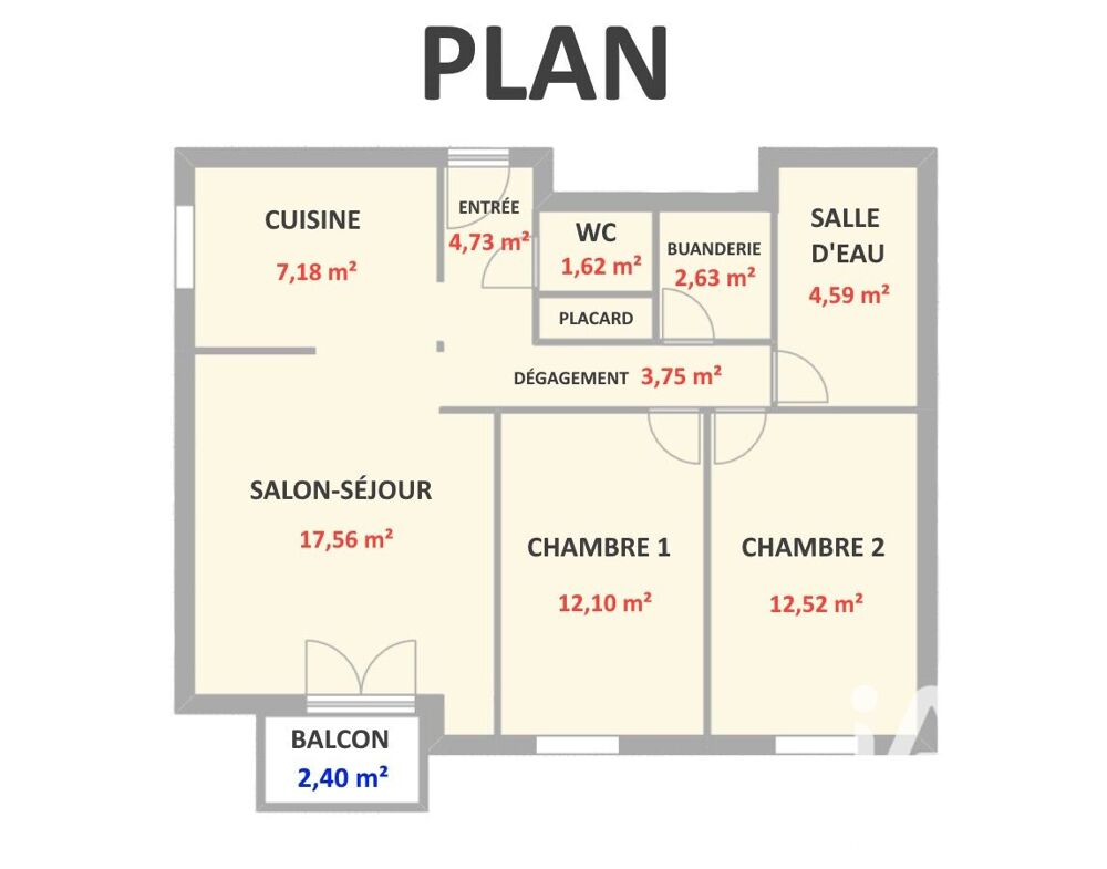 Vente Appartement Vente Appartement 3 pièces Buxerolles