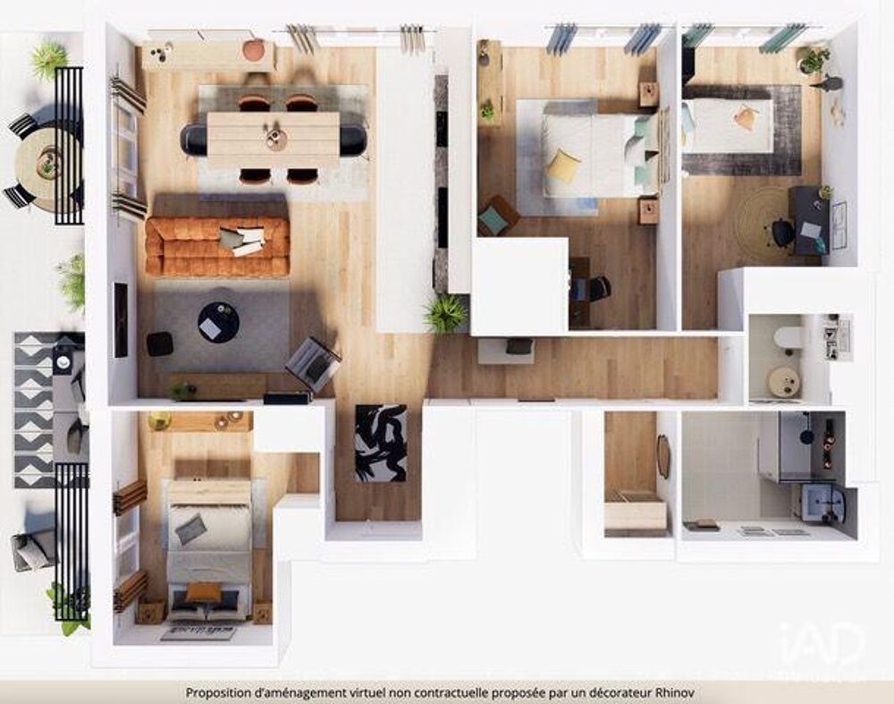 Vente Appartement Vente Appartement 4 pièces Lyon 7