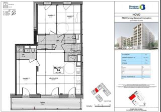  Appartement à vendre 4 pièces 79 m²