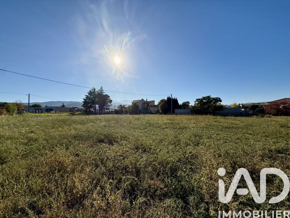 Vente Terrain Vente Terrain à bâtir 1 213 m&sup2; Ille-sur-têt