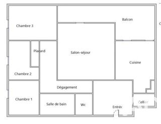  Appartement à vendre 4 pièces 79 m²