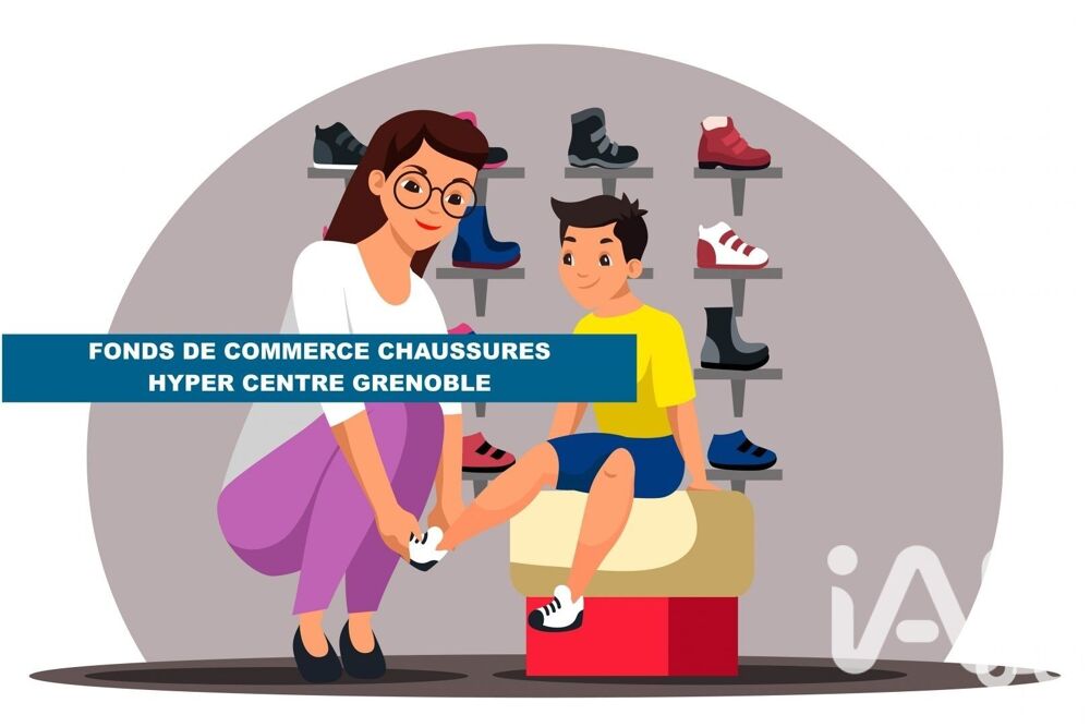   Vente Boutique/Local commercial 100 m&sup2; Grenoble