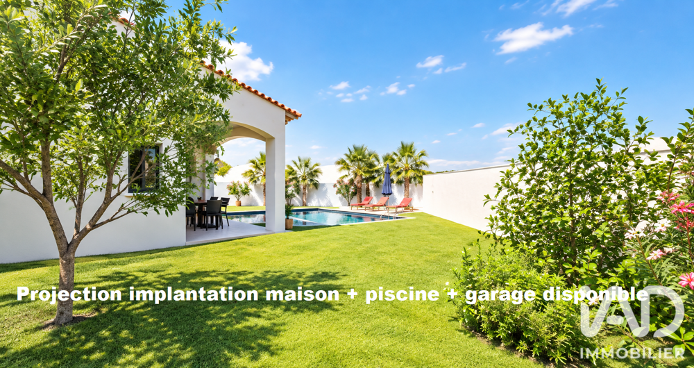 Vente Terrain Vente Terrain à bâtir 832 m&sup2; Magalas