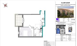  Appartement à vendre 2 pièces 44 m²
