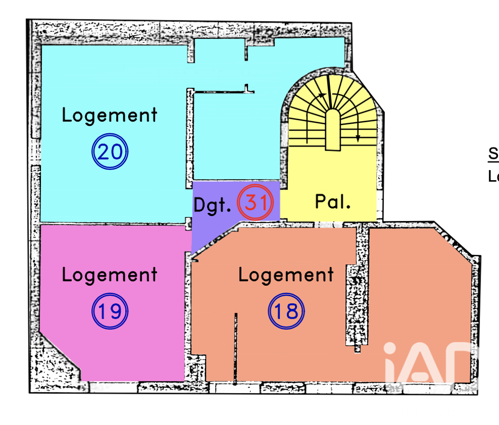 à vendre  Appartement Paris 18