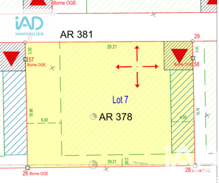  Terrain à vendre 639 m²