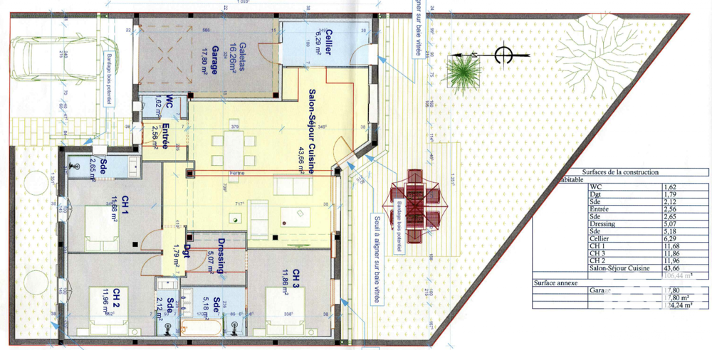 Vente Terrain Vente Terrain 302 m&sup2; Châtelaillon-plage