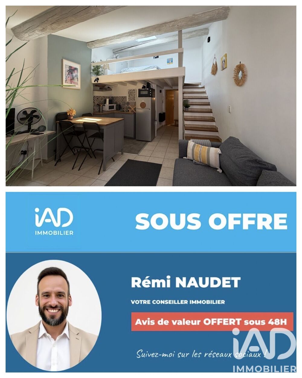 Vente Appartement 1 pièce