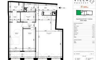  Appartement à vendre 3 pièces 90 m²