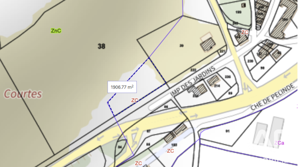 Vente Terrain Vente Terrain à bâtir 1 900 m&sup2; Saint-diéry