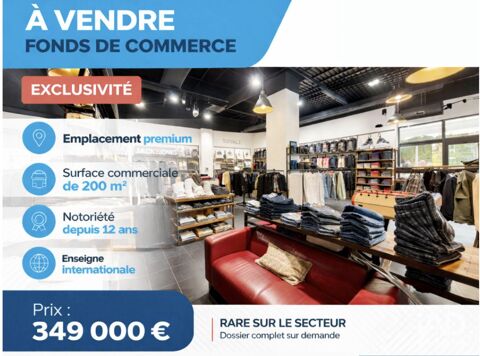 Vente Boutique/Local commercial 200 m&sup2; 349000 84100 Orange