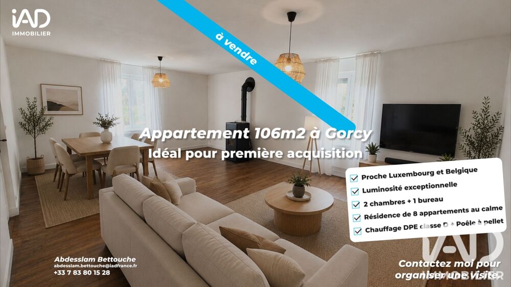 Vente Appartement 4 pièces