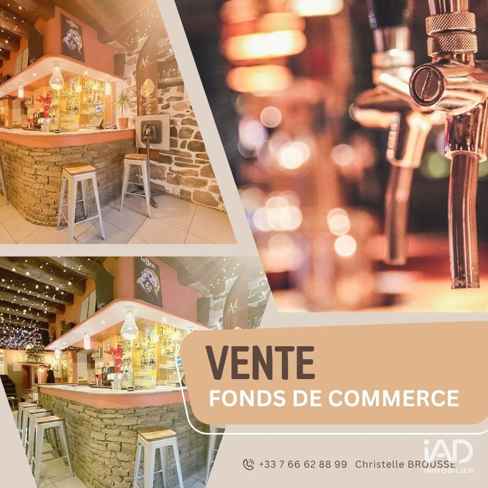   Vente Bar-brasserie 80 m&sup2; 