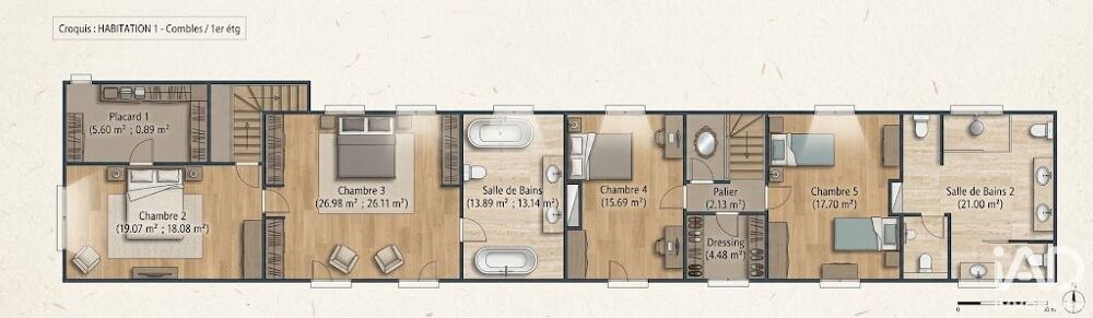 Vente Maison Vente Longère 12 pièces Chambray
