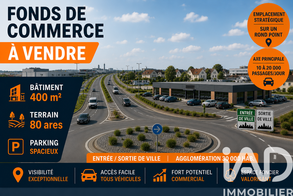   Vente Restaurant 400 m&sup2; 